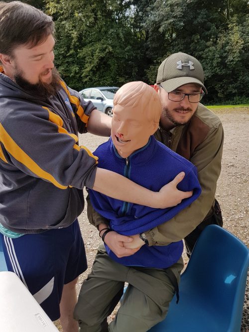 Treatment of Choking Outdoor First Aid