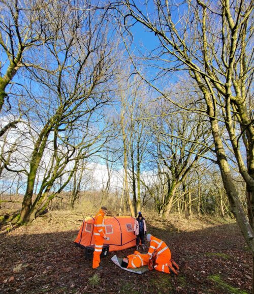 Rigloo Shelter Forestry First Aid