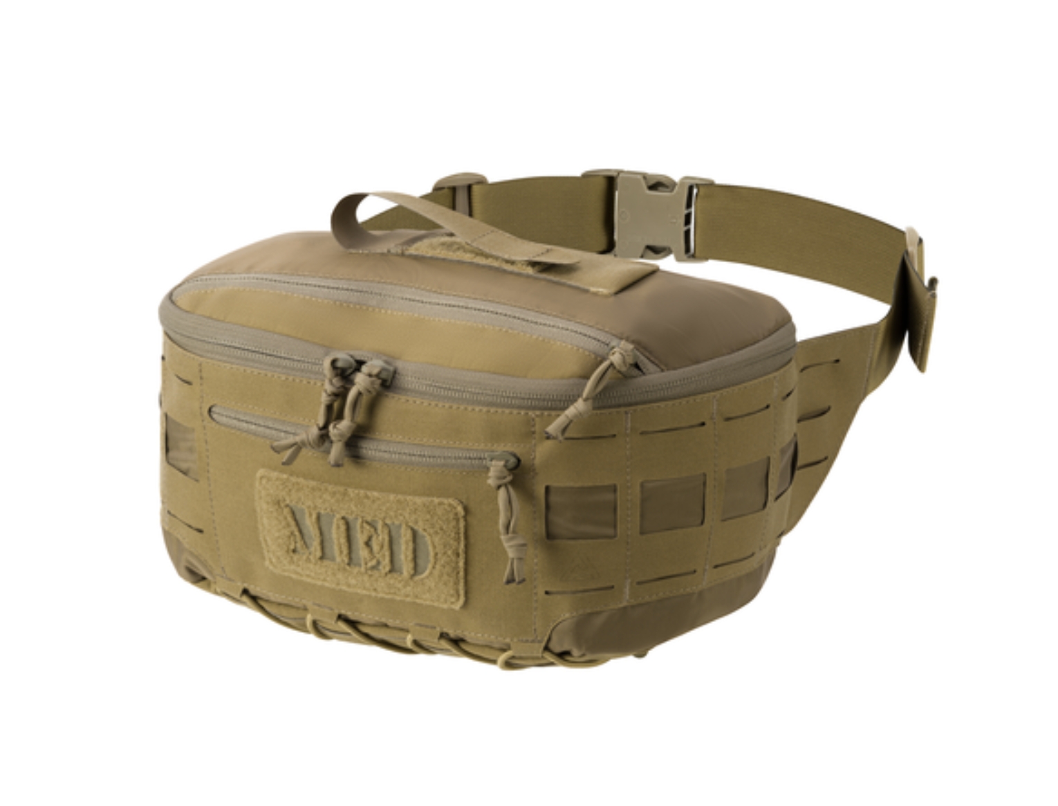 Lysander MED Waist Bag - Coyote Brown Lysander MED Waist Bag in Coyote Brown with adjustable strap and multiple compartments
