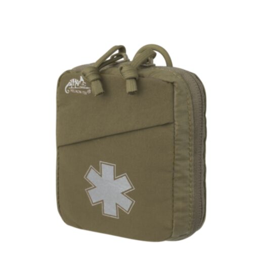 edc med kit pouch in adaptive green cordura for everyday medical essentials