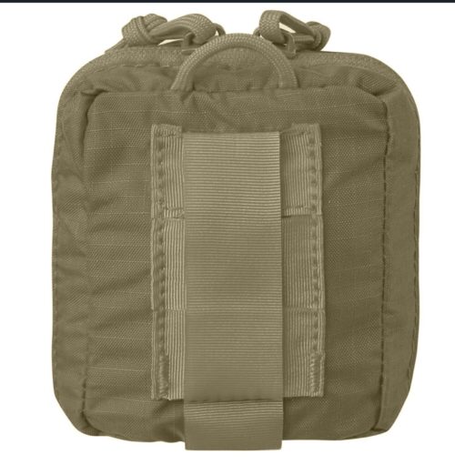Rear view of Helikon-Tex EDC Med Kit showing belt loop and hanging hook